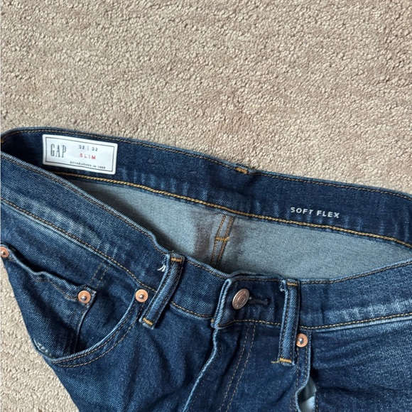 Gap 32x32 slim - Men's Blue Jeans - Picture 3 of 3